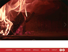 Tablet Screenshot of pomopizzeria.com